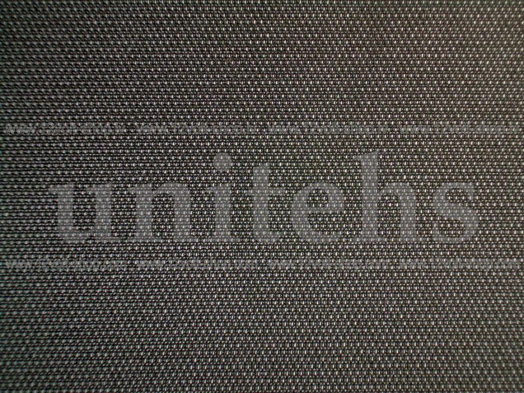 Acoustically transparent cloth. MOQ 1008. Black.