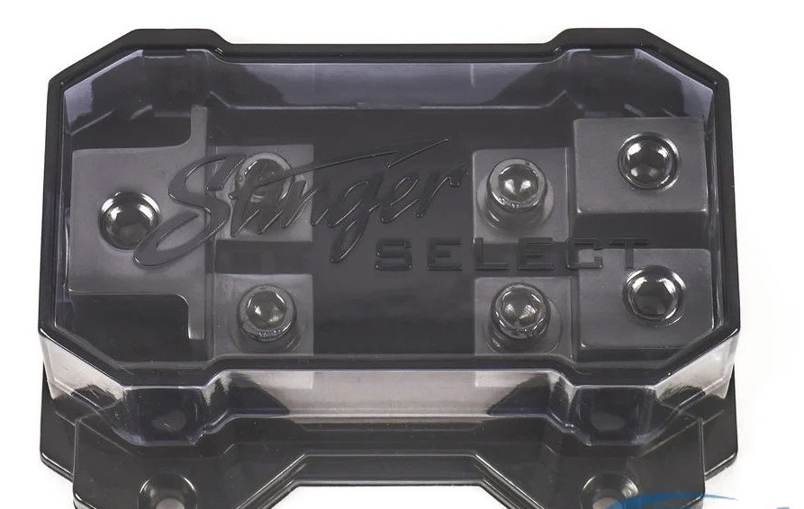 Power distribution block with fuse holder. Stinger SSFDB024