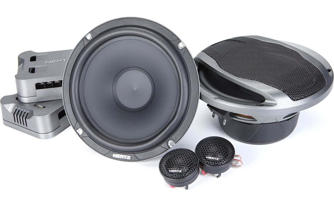 Hertz CPK 165 component speakers (165 mm).