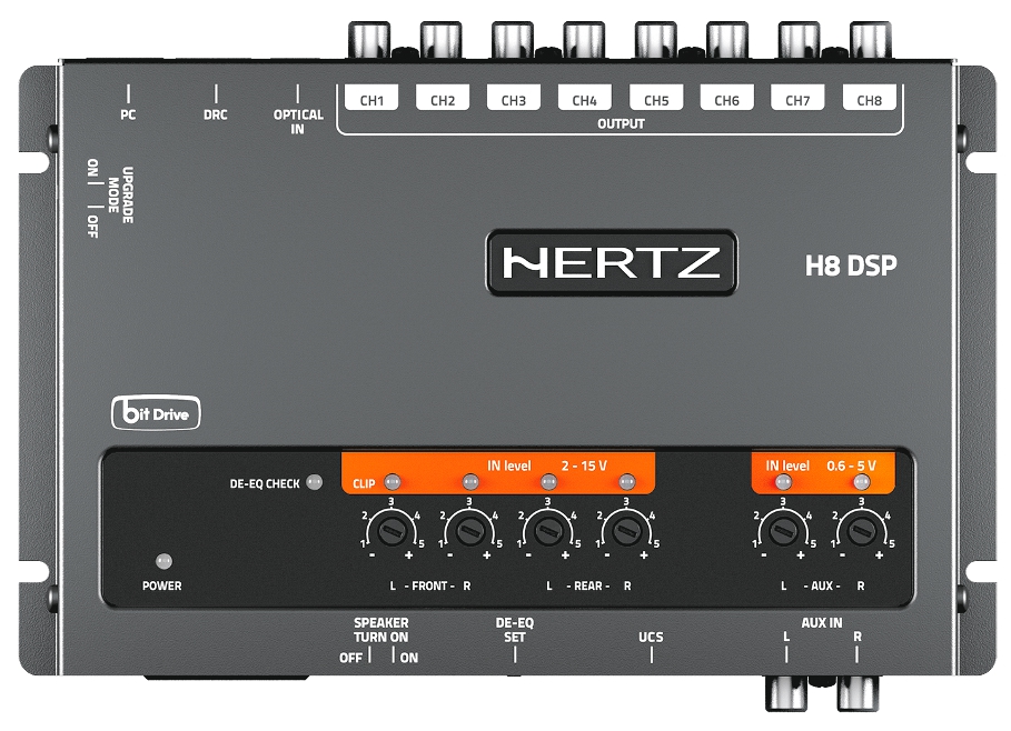 Hertz H8 DSP DRC sound processor DSP.