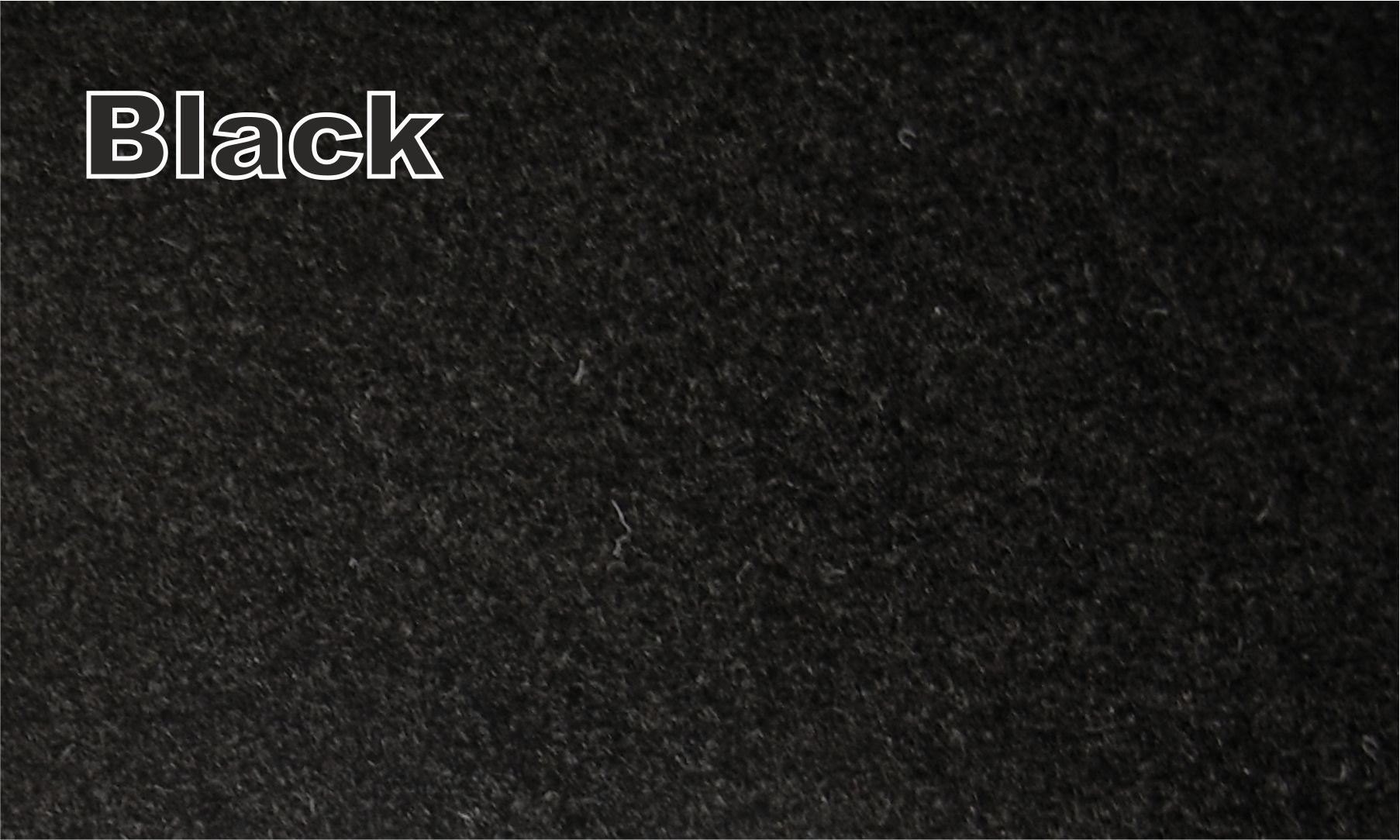 Carpet (Italy, width 1.5 m). MOQ-950. Black.