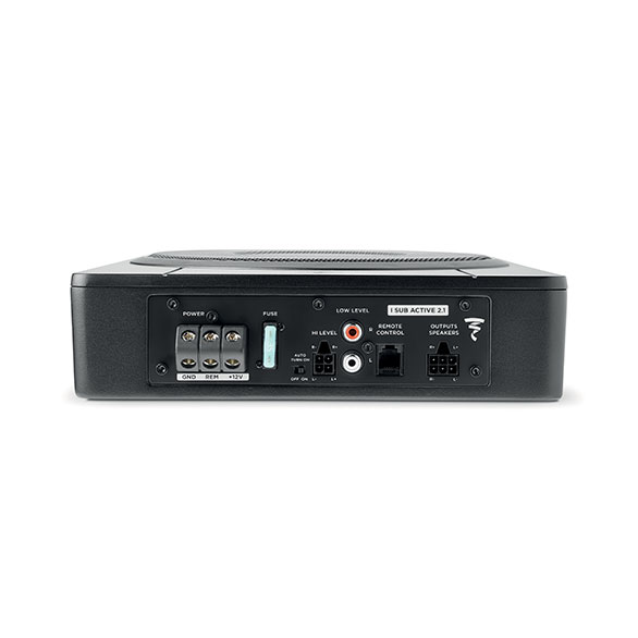 Focal ISUB ACTIVE 2.1 active subwoofer 8" (200 mm) + 2-channels amplifier.