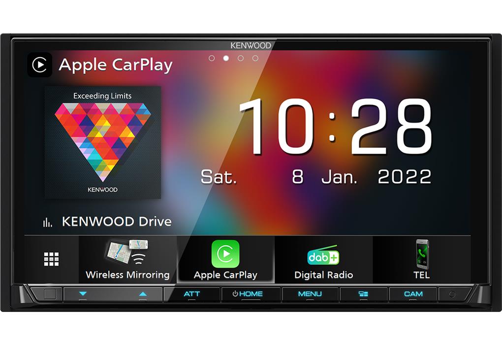 Kenwood DMX8021DABS multimedia AV receiver (7.0").