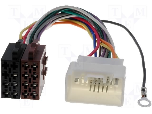 Citroen (2007->), Mitsubishi, Peugeot adapter (ISO connector). AS-51B