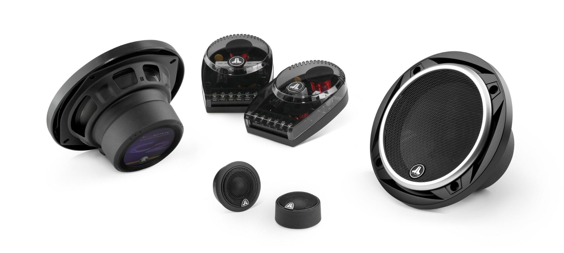 JL Audio C2-525 2-way component speakers (130 mm).