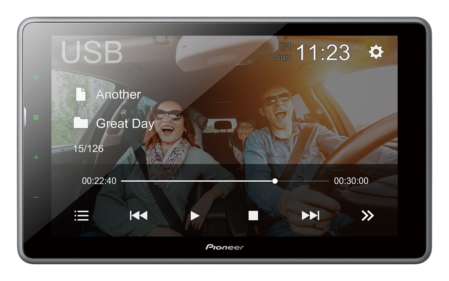 Pioneer DMH-AF555BT multimedia AV receiver (9.0").