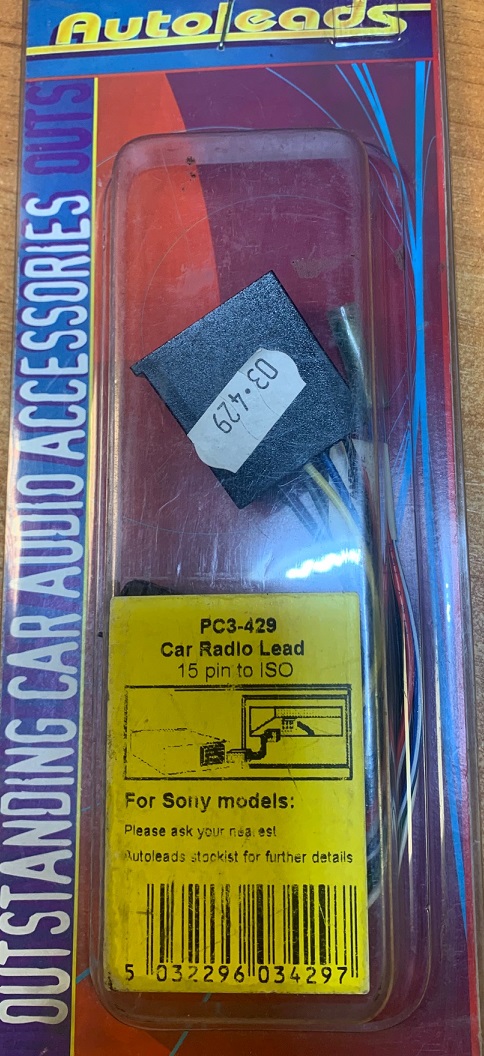 SONY adapter (ISO connector). PC3-429