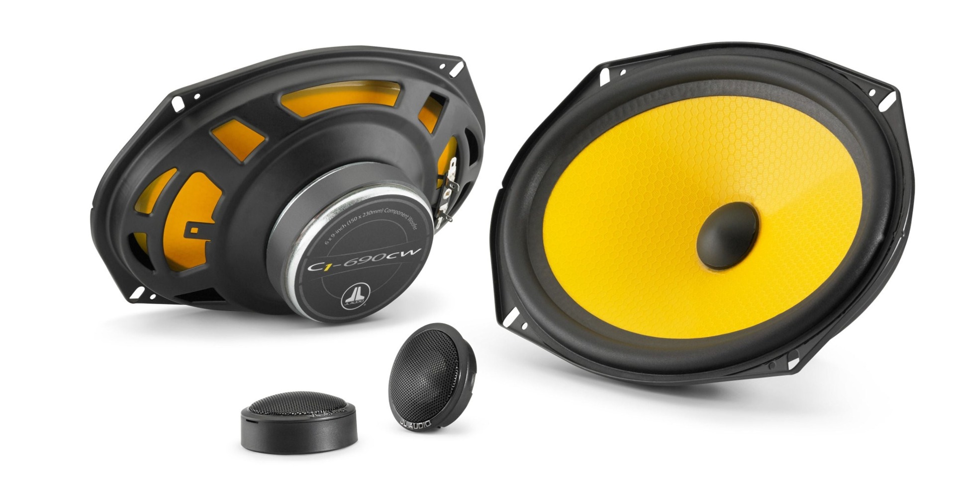 JL Audio C1-690 component speakers (164x235 mm).