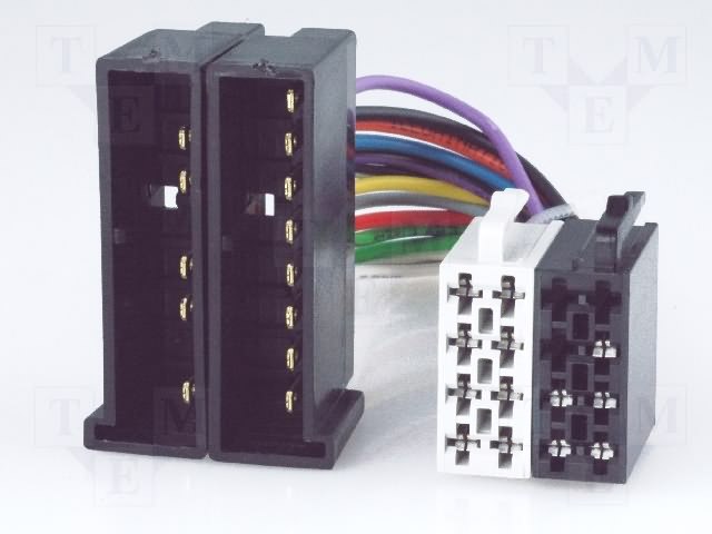 Ford, Jaguar, Lincoln, Mazda adapter (ISO connector). AS-3B