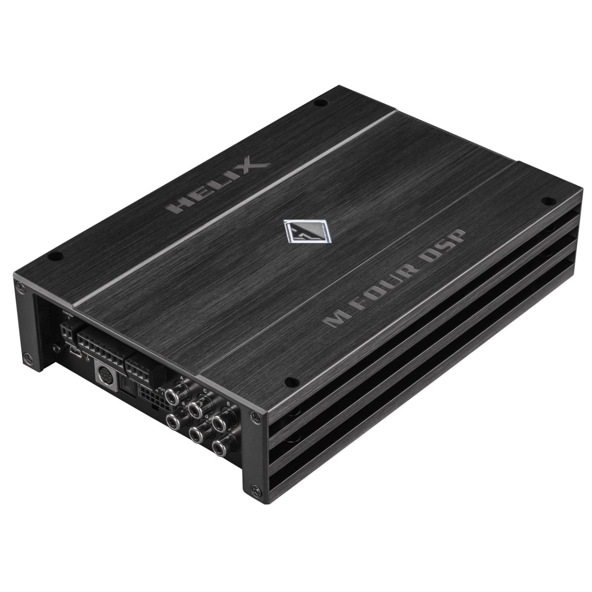 Helix M FOUR DSP (D class) power amplifier (4-channel) with DSP.
