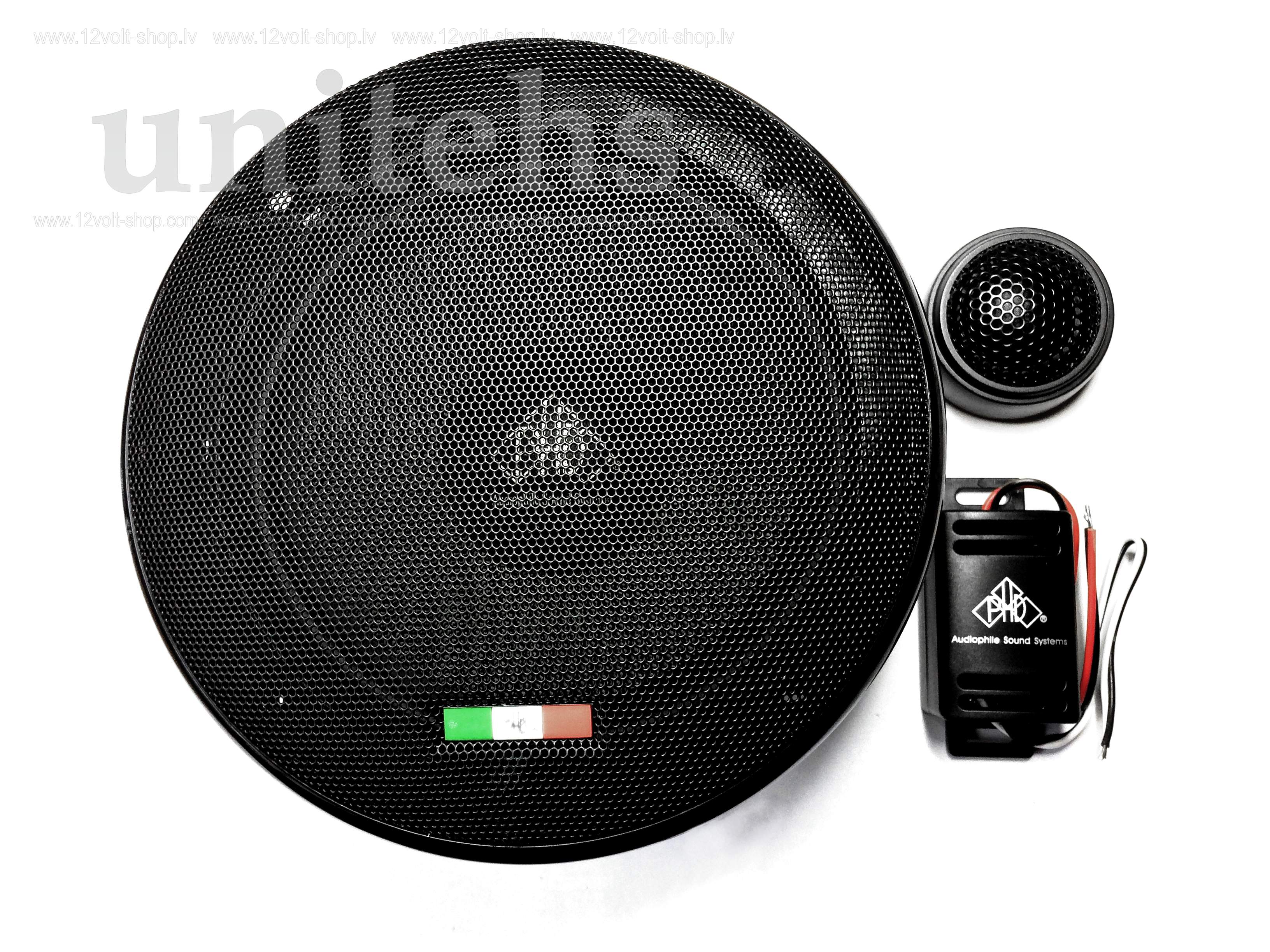 PHD CF 68 MT component speakers (165 mm).