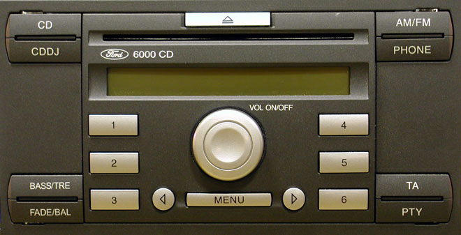 Trioma adapter USB, AUX (replaces CD changer) for Ford (2005->). CAN-Flip 