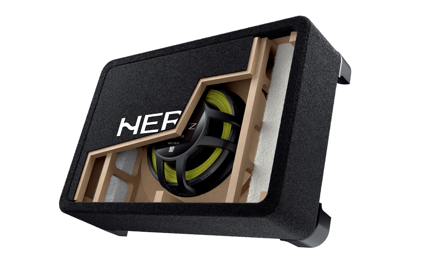 Hertz MPBX 250 S2 bass reflex subwoofer 10" (250 mm).