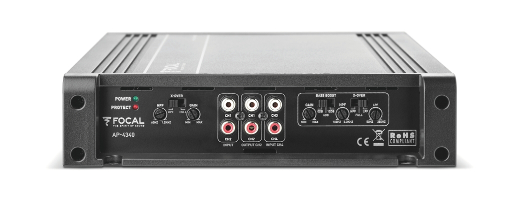 Focal AP 4340 (AB class) power amplifier (4-channel).