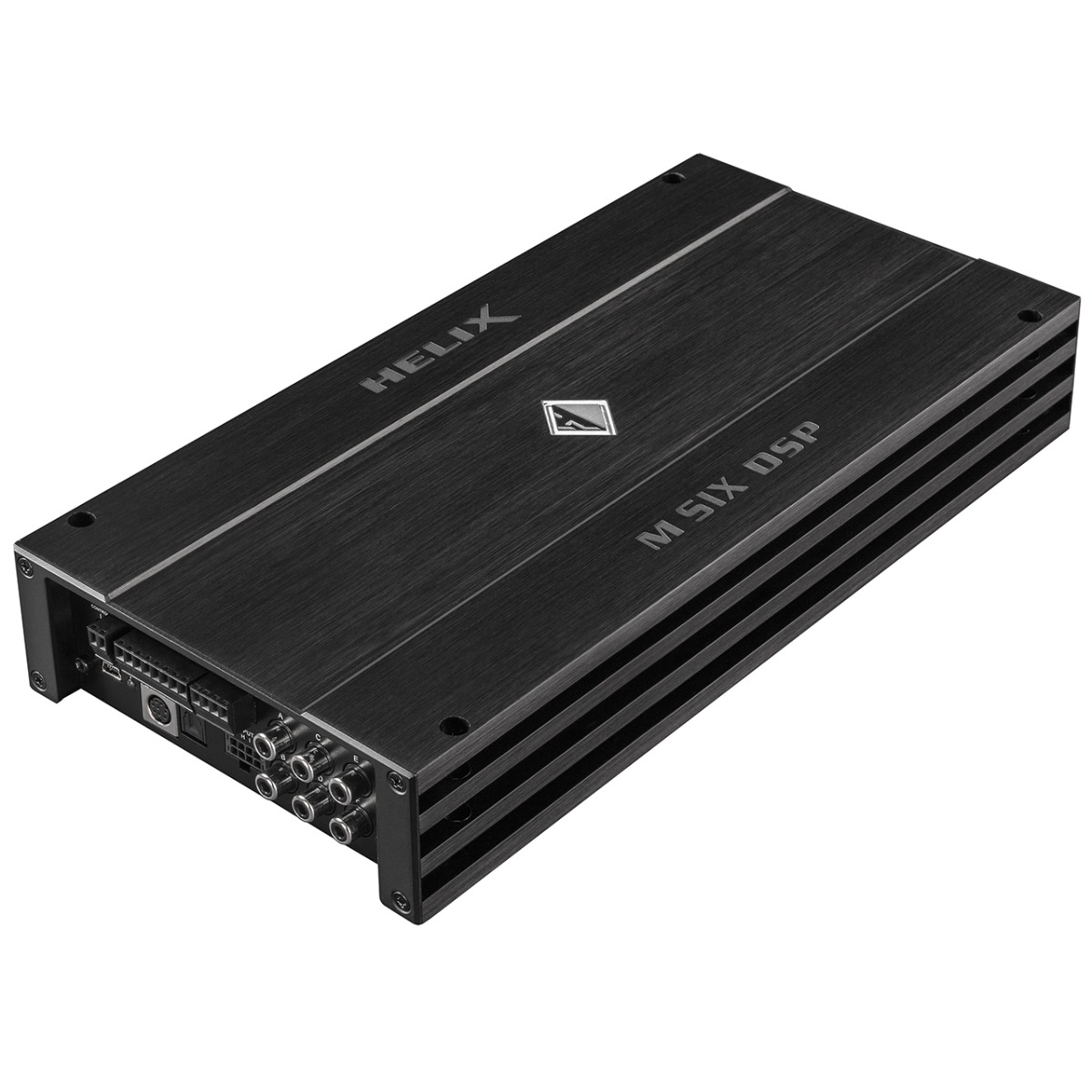 Helix M SIX DSP (D class) power amplifier (6-channel) with DSP.