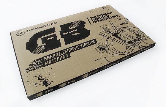 STP GB 3.0 self-adhesive damping mat (3,0 mm., 0,35 m²).