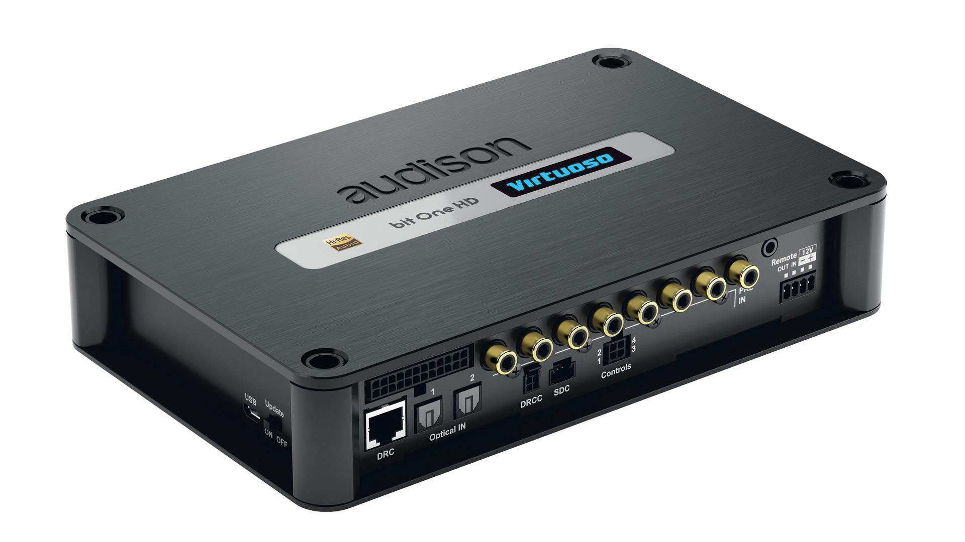 Audison bit One HD Virtuoso digital signal processor DSP (Hi-Res).