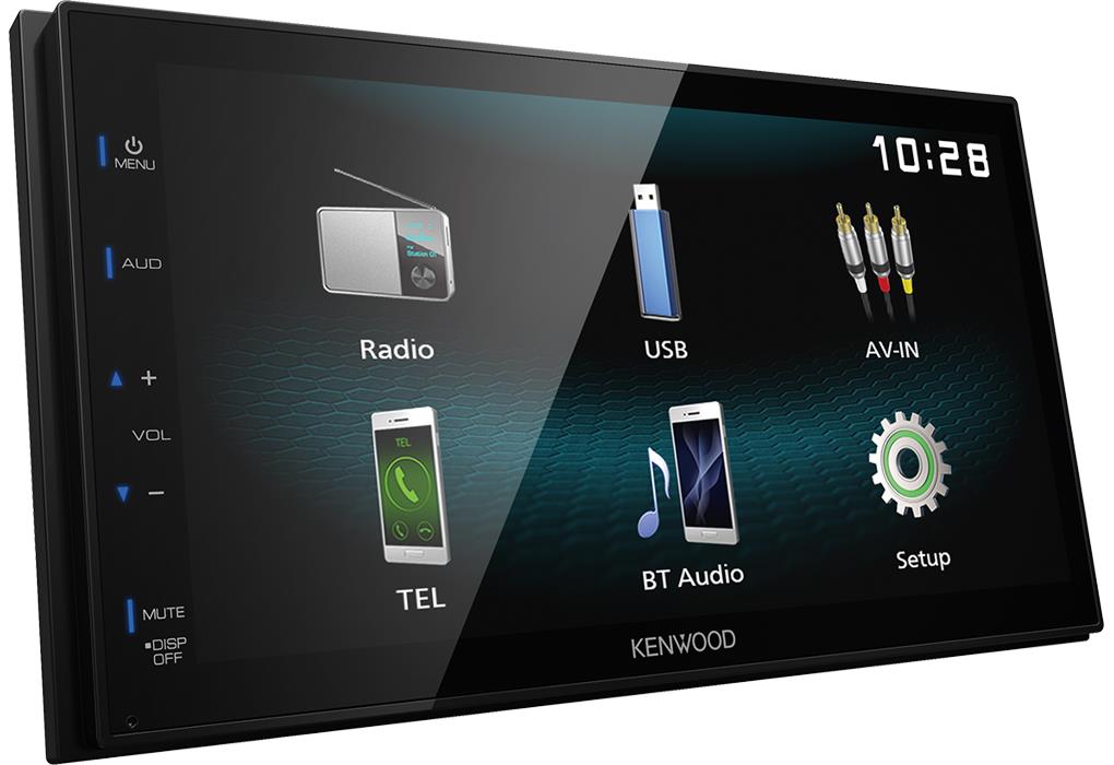 Kenwood DMX120BT multimedia AV receiver (6.8").